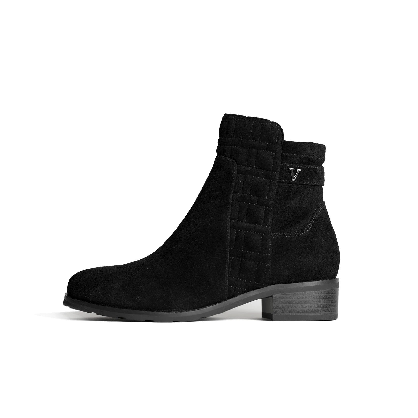 NILA WATERPROOF BLACK SUEDE