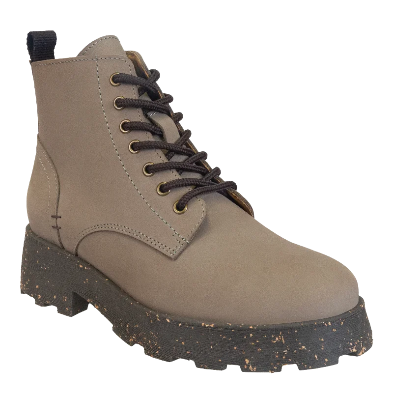 OTBT - IMMERSE in GREIGE Heeled Cold Weather Boots