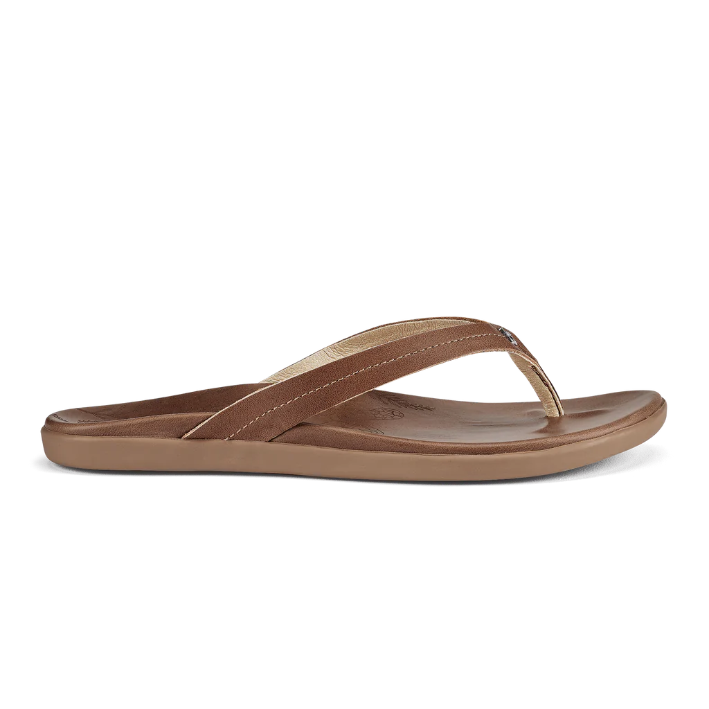 Women's Olukai Honu Color: Tan