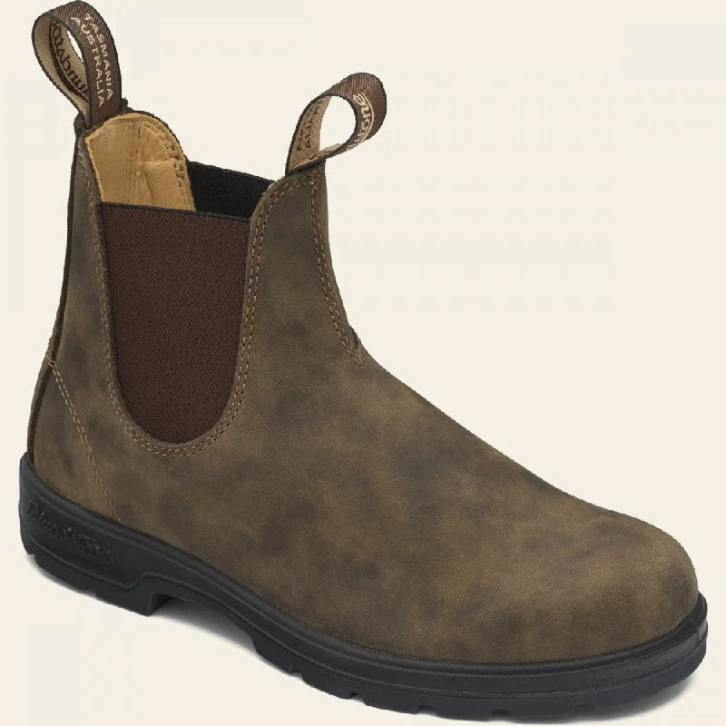 Women's Blundstone 585 Chelsea Boot in Rustic Brown