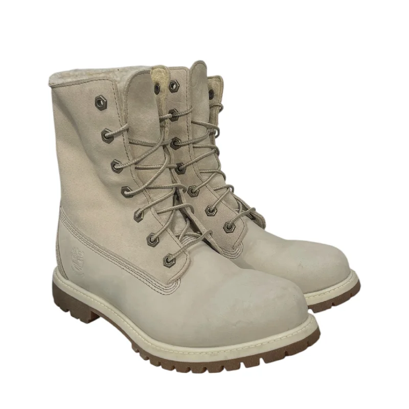 Timberland/Boots/US 8/Suede/CRM/INSULATED TIMBS