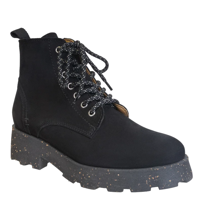 OTBT - IMMERSE in BLACK Heeled Cold Weather Boots