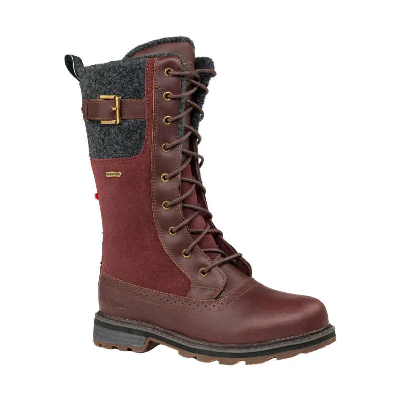 Nexgrip Women's Ice JENNA 5.0 Winter Boots - Burgundy