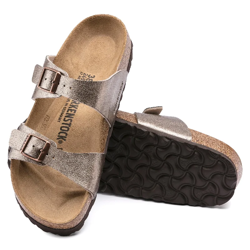 Women's Birkenstock Sydney Birko-Flor Color: Graceful Taupe (MEDIUM/NARROW WIDTH)