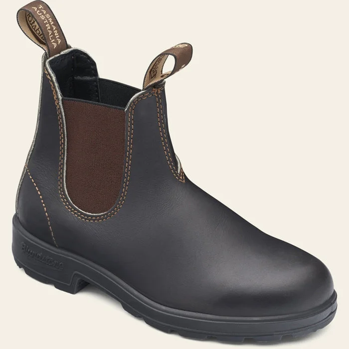 Women's Blundstone 500 Chelsea Boot in Stout Brown