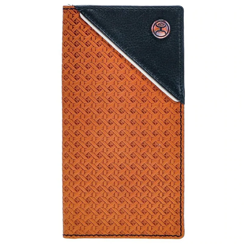 Hooey 2-Tone Basket Weave Wallet