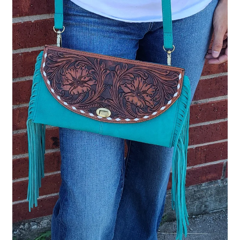 American Darling Turquoise Crossbody