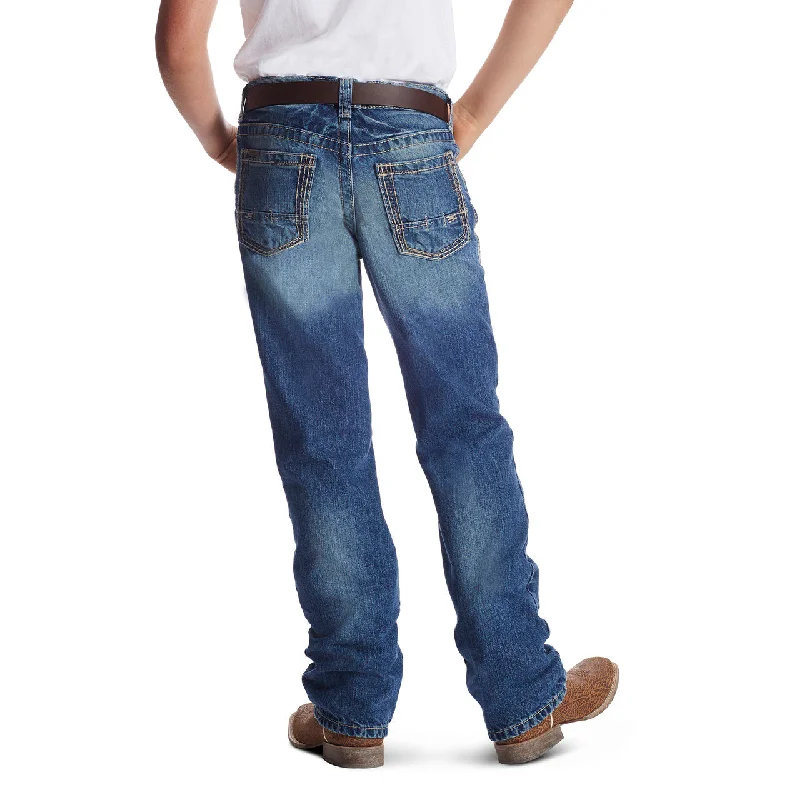 Ariat Boy's B4 Boundary Boot Cut Jean