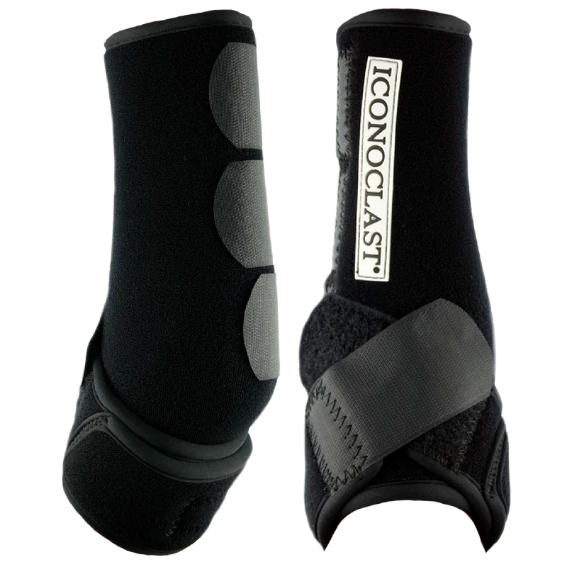 Iconoclast Black Hind Orthopedic Support Boots