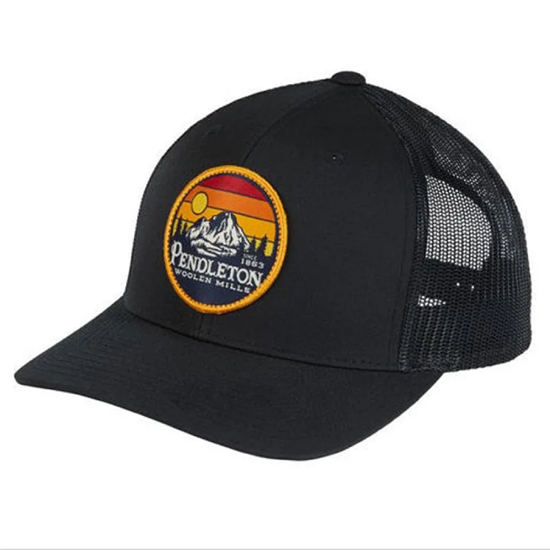 Pendleton Black Patch Trucker Cap