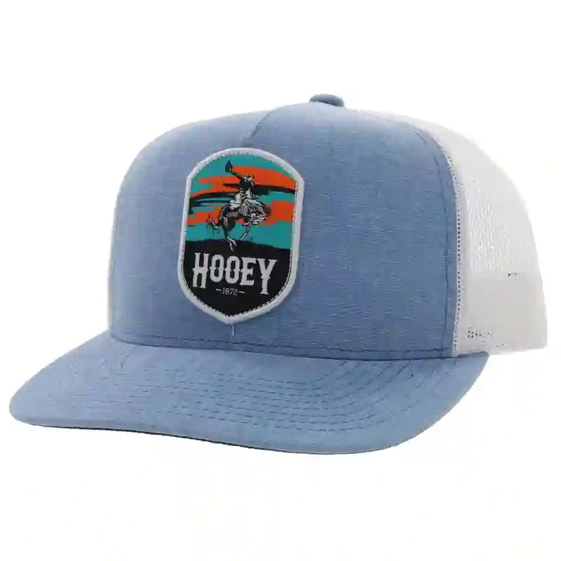 Hooey Cheyenne Logo Denim & White Cap