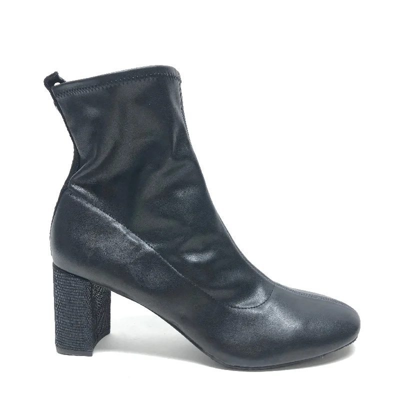 Boots Ankle Heels By Donald Pliner In Black, Size: 12