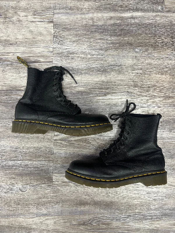 Boots Combat By Dr Martens In Black, Size: 8