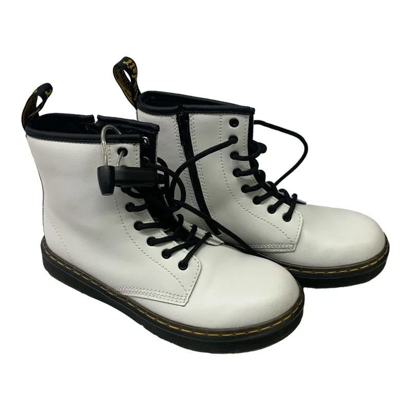 Boots Designer By Dr Martens In White, Size: 5