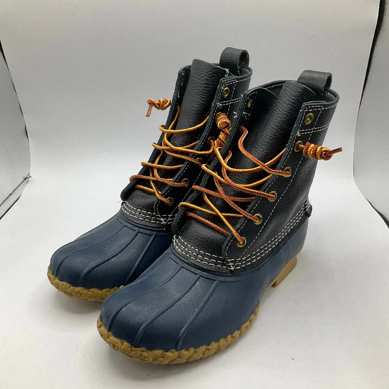 Boots Hiking By L.l. Bean In Navy, Size: 6