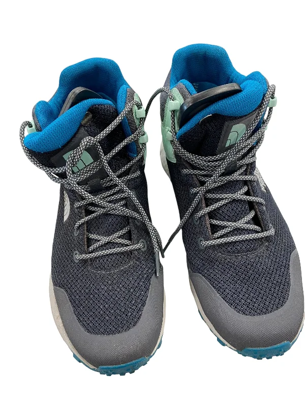 Boots Hiking By The North Face In Green & Grey, Size: 10.5