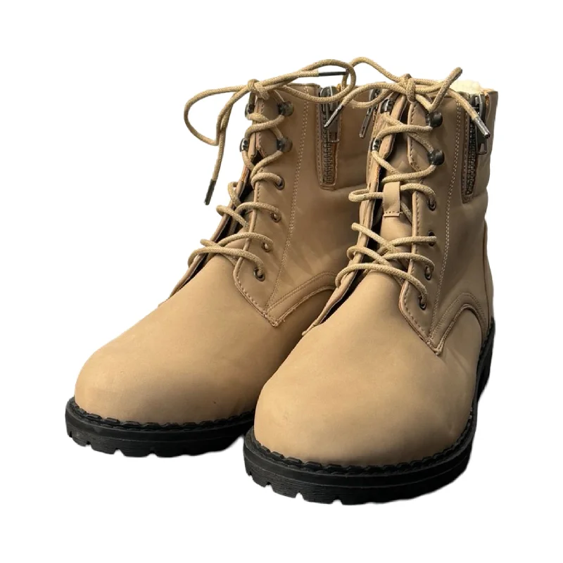 Boots Snow By Just Fab In Tan, Size: 12