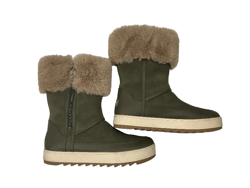 Boots Snow By Koolaburra By Ugg In Green, Size: 9