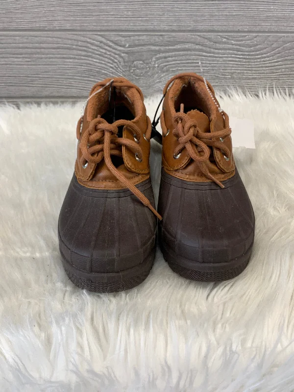 Boots Snow By Sperry In Brown, Size: 8