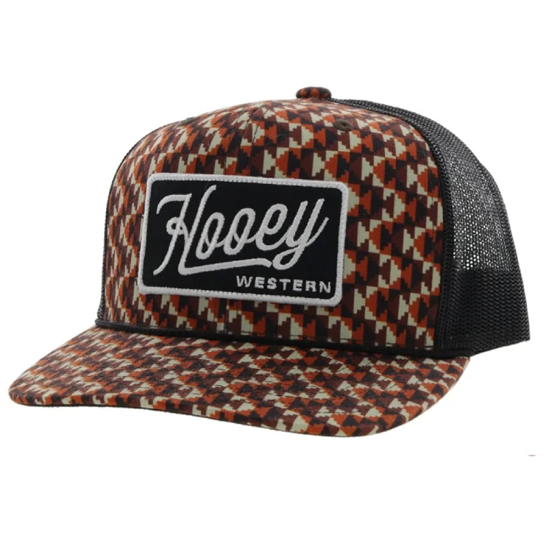 Hooey Mid Profile Lakota Aztec Cap-Hooey Western Logo