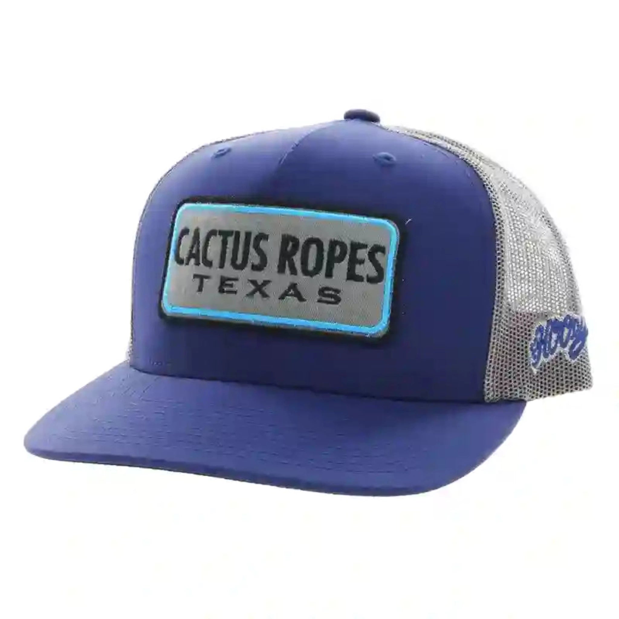 Hooey Navy & Grey Cactus Ropes Cap