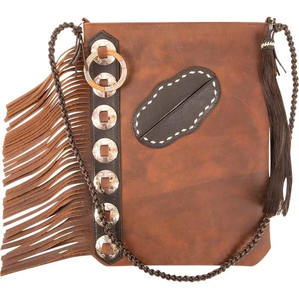 Cashel Concho Fringe Handbag