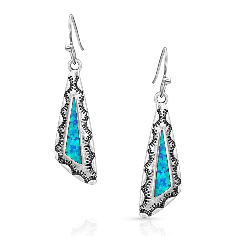 Montana Silversmiths Salem Opal Earrings