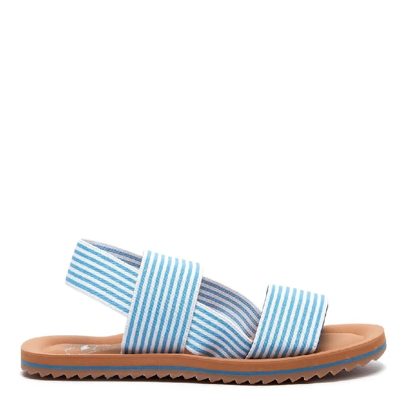 Ellen Blue Stripe Sandal