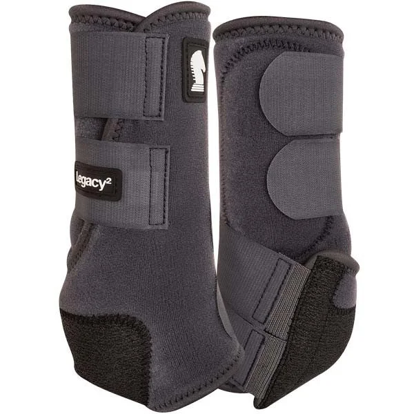 Classic Equine Legacy 2 Charcoal Front Splint Boots