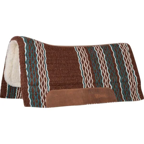 Cashel Blanket Top Performance Saddle Pad - Chocolate