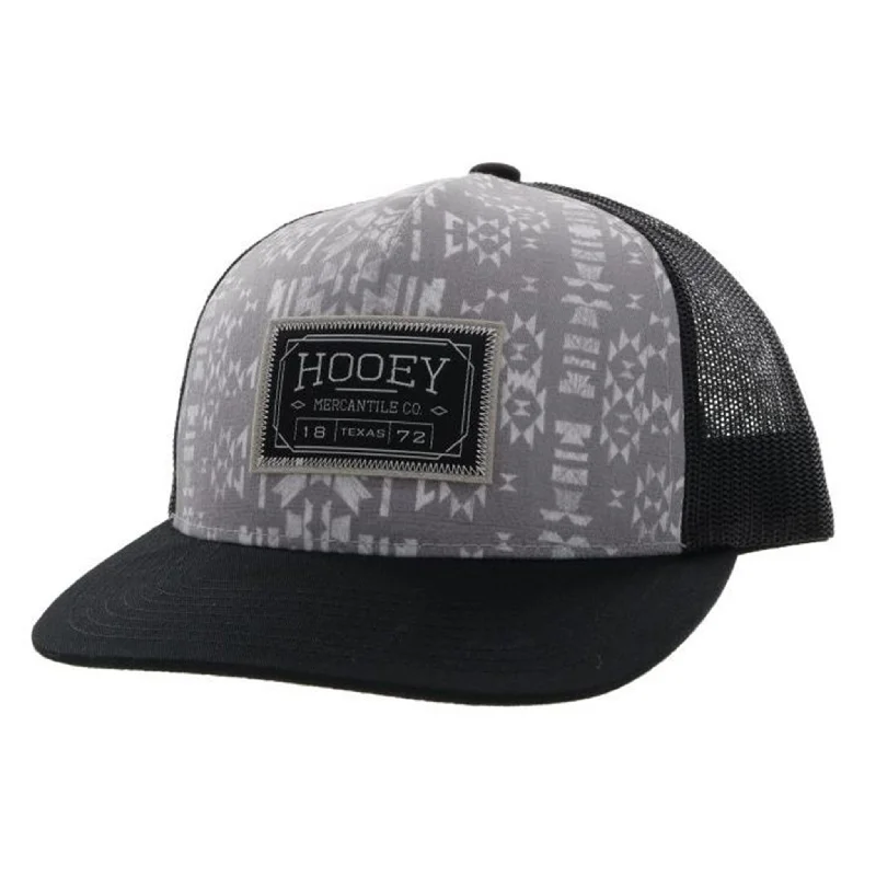 Hooey Grey/Black Aztec Hooey Doc Cap