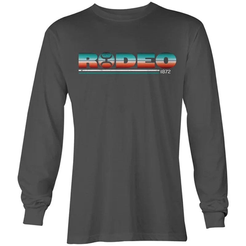 Hooey Men's Grey Serape Graphic RODEO Tee