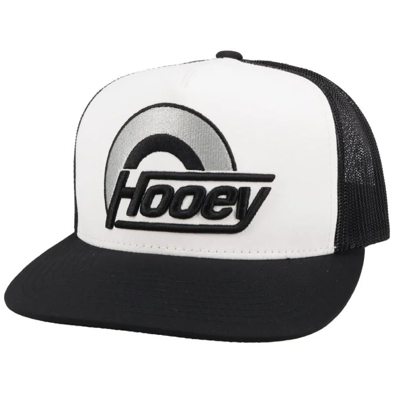 Hooey White & Black Trucker Cap