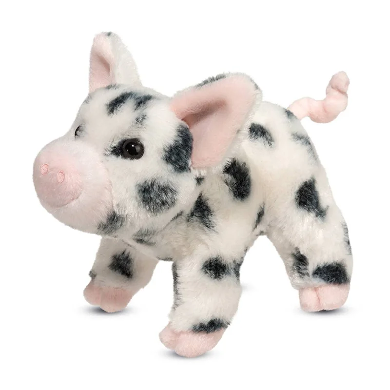 Douglas Plush- Leroy The Black Spotted Pig