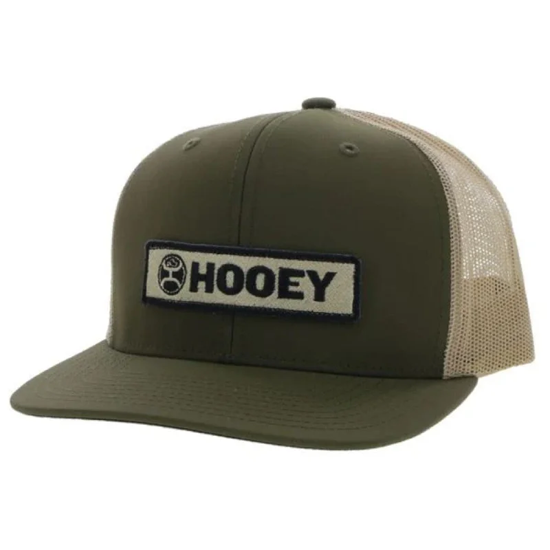 Hooey "Lock-Up" Olive & Tan Cap