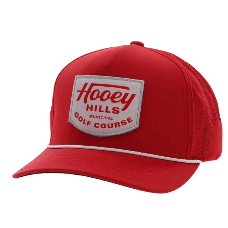 Hooey Hills Golf Course Patch Red Cap