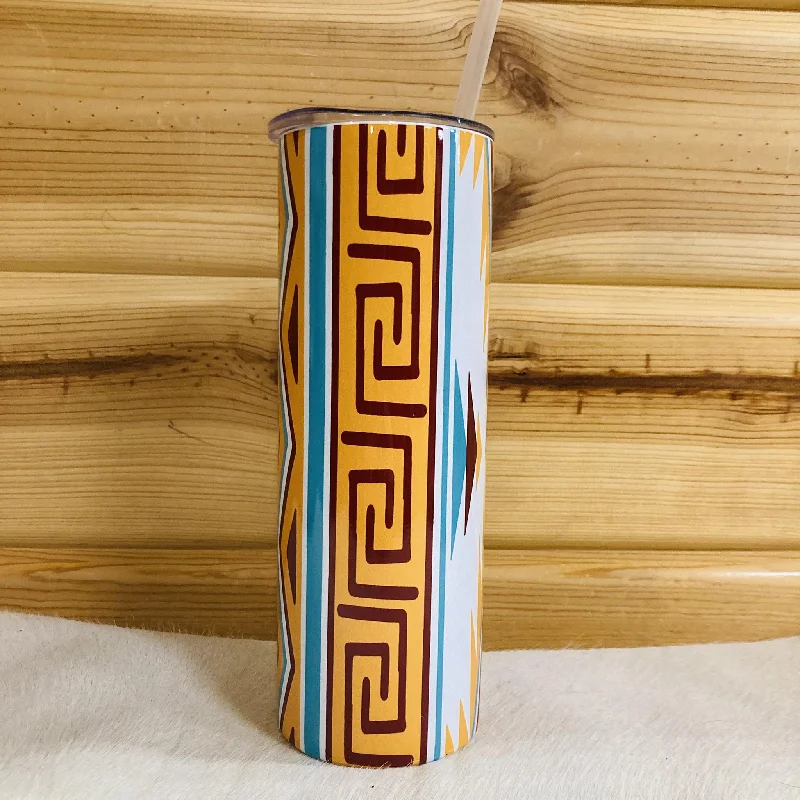 Orange Saddle Blank 20 OZ Tumbler