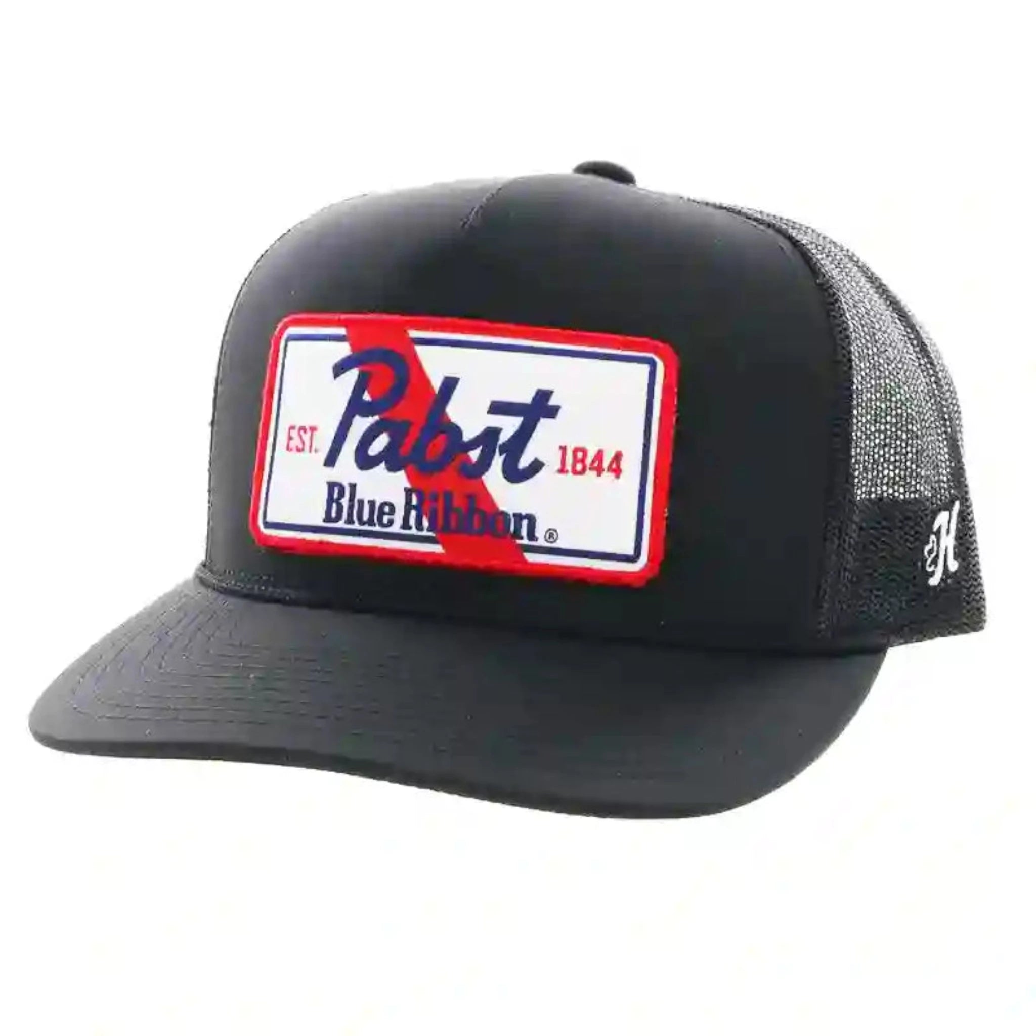 Hooey Black Pabst Beer Cap