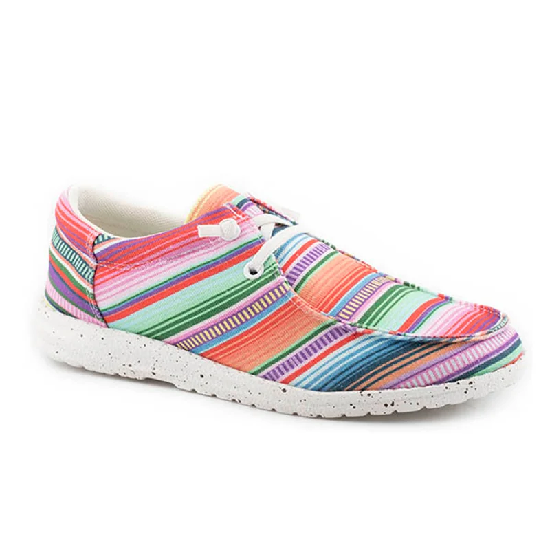 Roper Kid "Hang Loose" Pink Serape Shoe