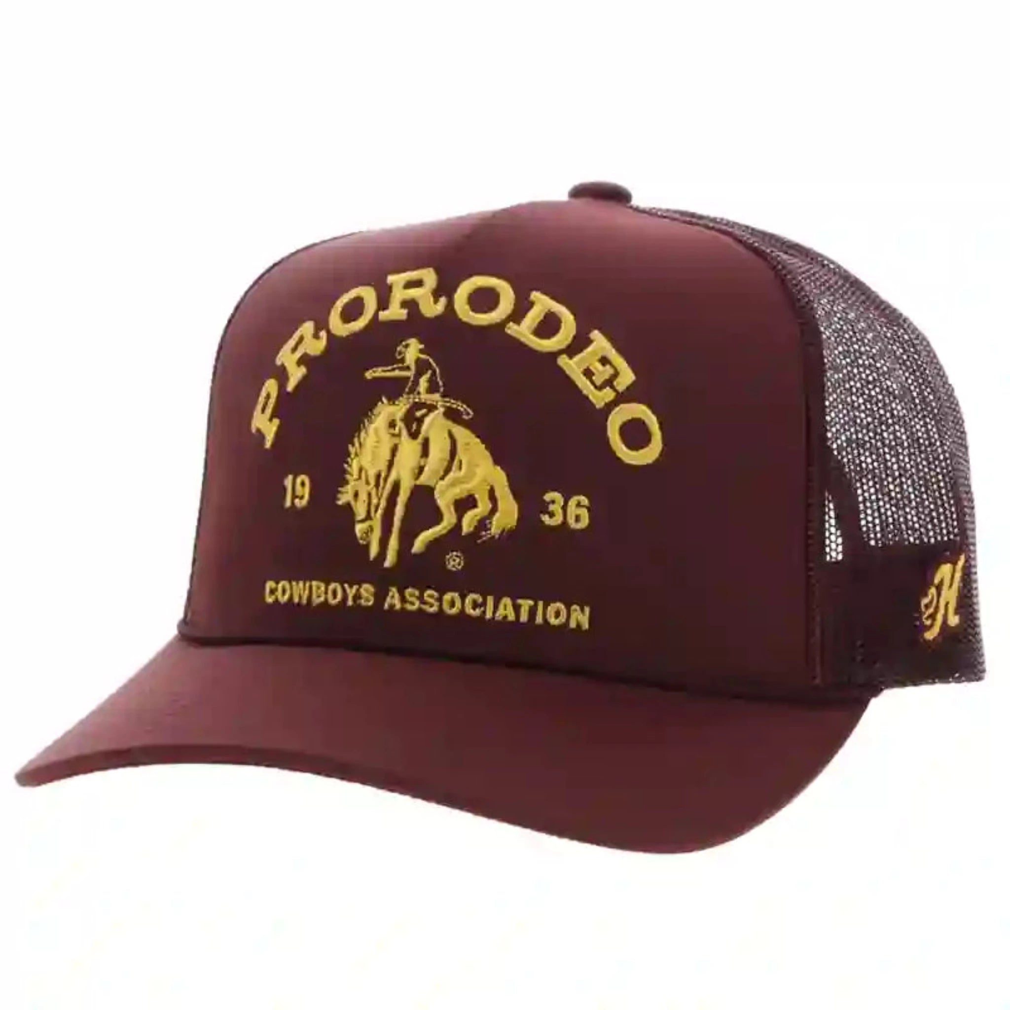 Hooey PRCA Gold Logo Cap