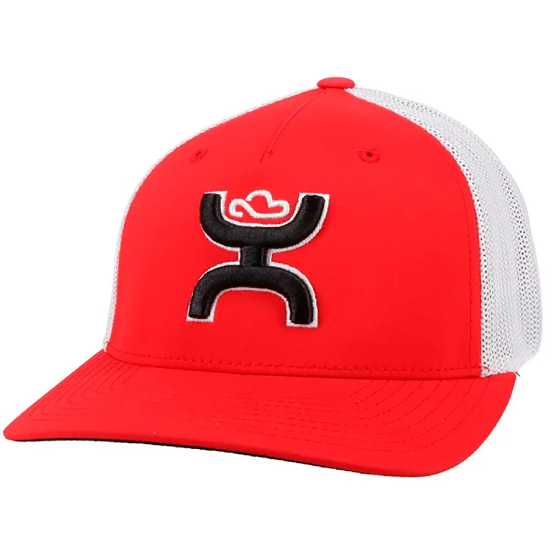 Hooey Red & White Hooey Up Cap