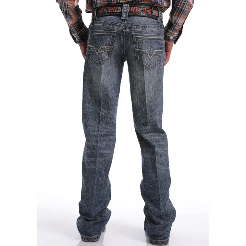 Cinch Boy's Slim Fit Performance Stretch Jeans