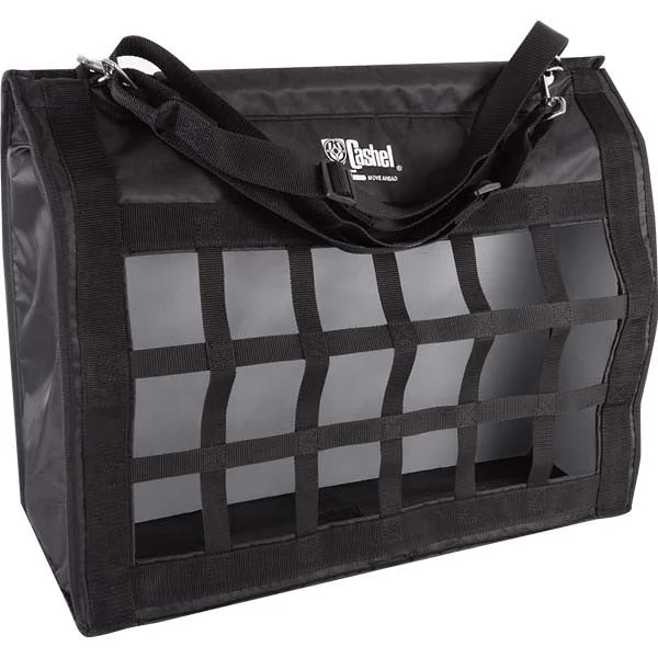 Cashel Slow Feed Top Load Hay Bag, Black