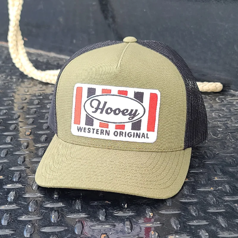 Hooey Sudan Olive & Black Cap