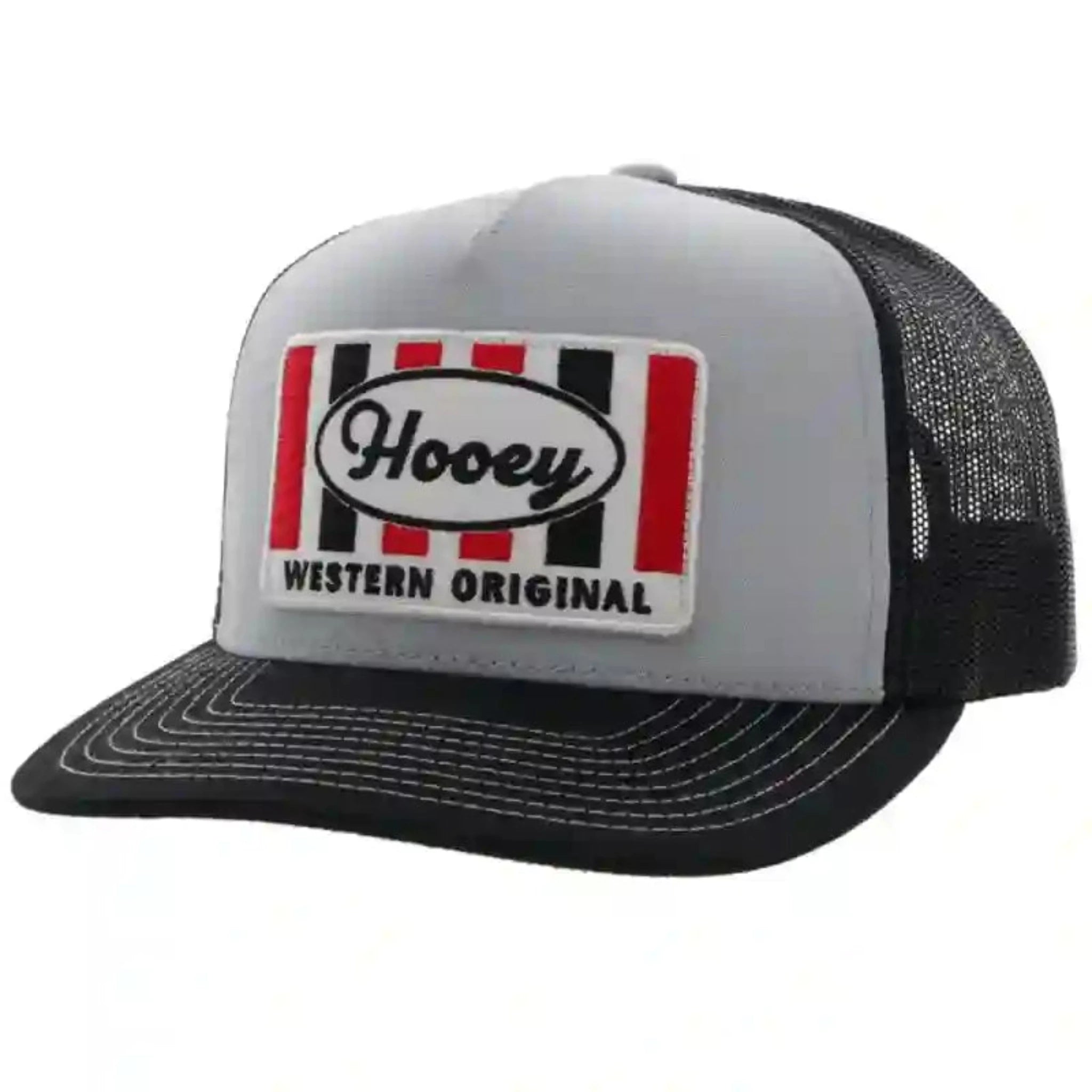 Hooey Grey & Black Western Original Cap