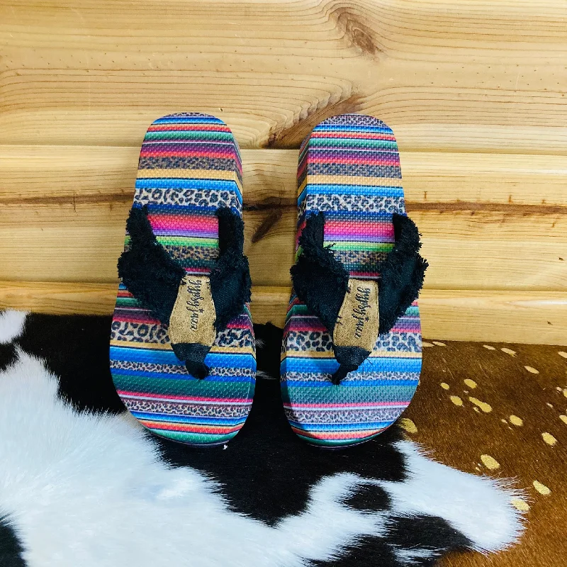 Gypsy Jazz Tallulah Black Aztec Sandal