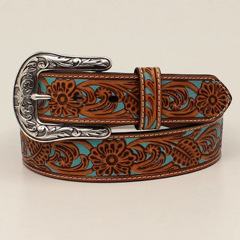 Ariat Women's Floral Underlay Belt