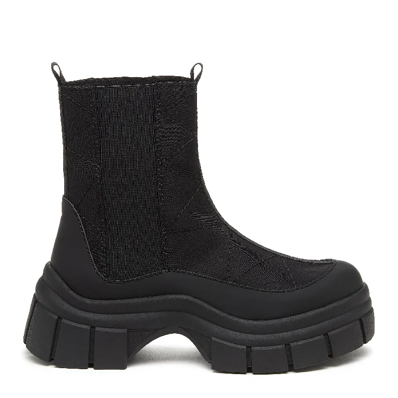 Tango Black Chunky Boots