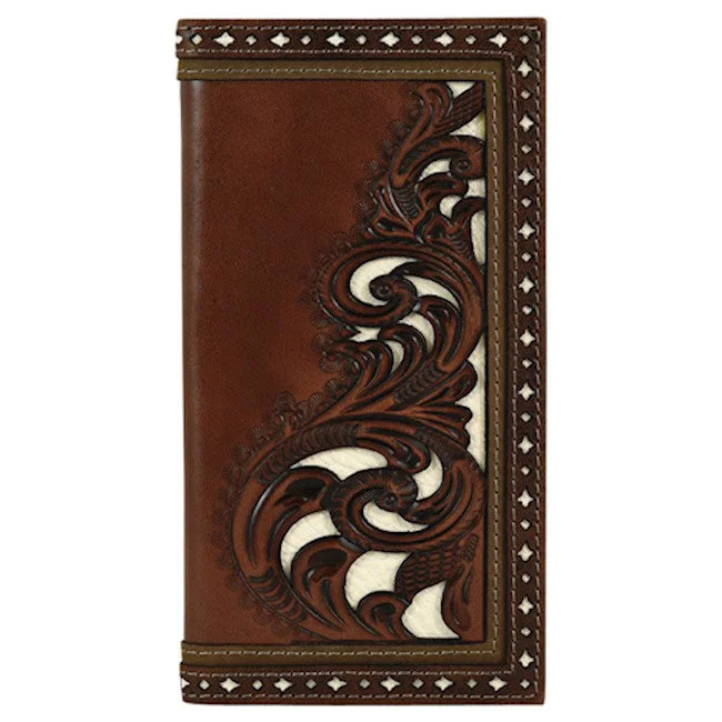 Justin Brown Tooled Wallet