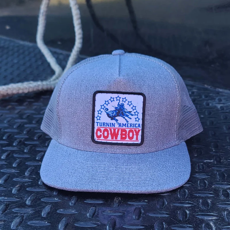 The Whole Herd Turnin America Cowboy Cap